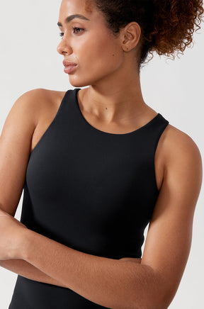 Waist Length Racerback Tank Top