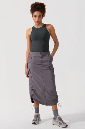 Waist Length Racerback Tank Top