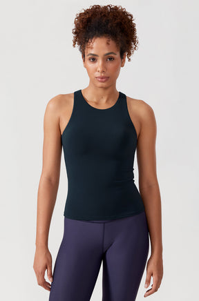 Waist Length Racerback Tank Top