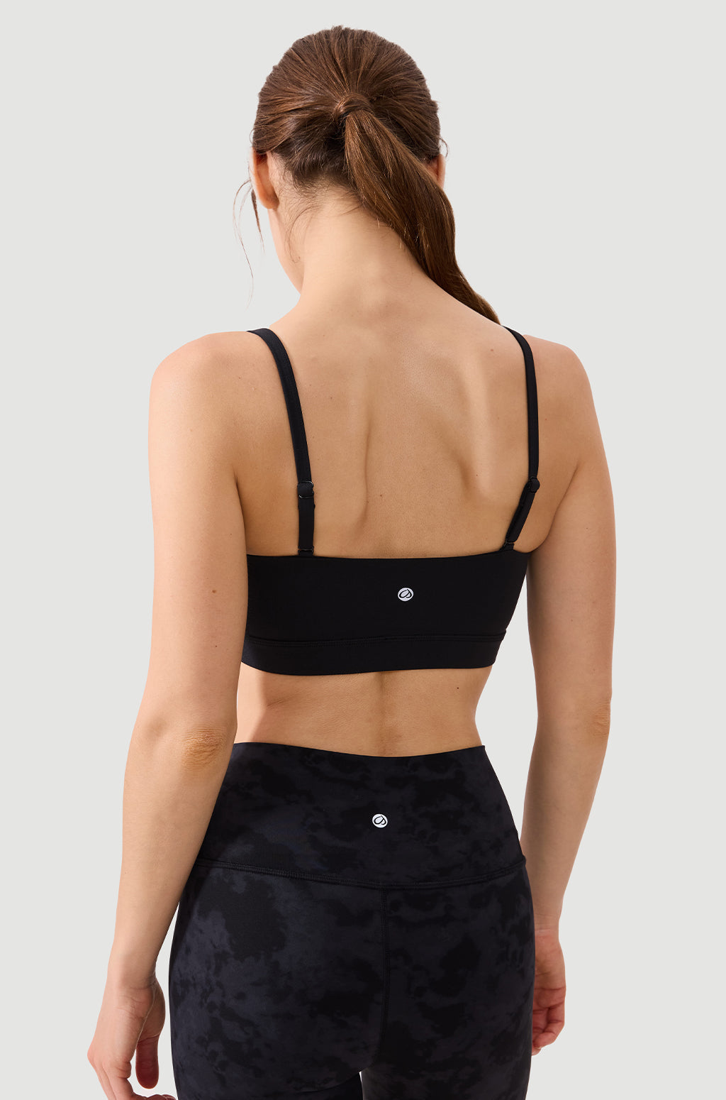 Adjustable Spaghetti Thin Strap Yoga Bra