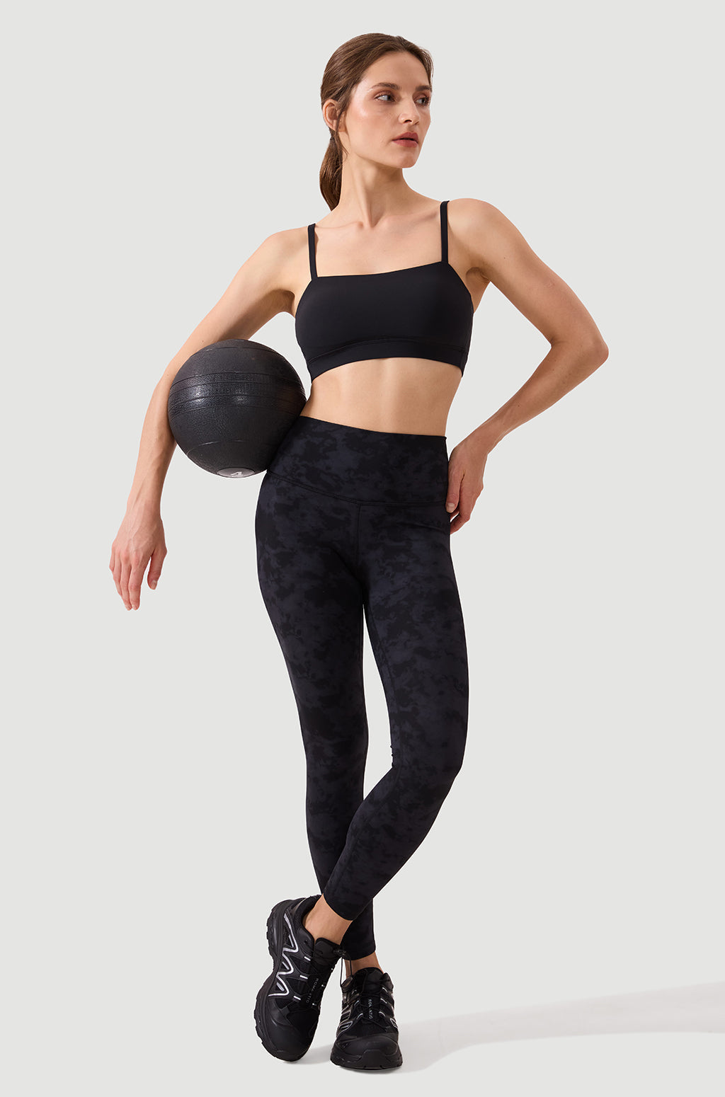 Adjustable Spaghetti Thin Strap Yoga Bra