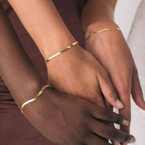 Pulseira Cobra Banhada