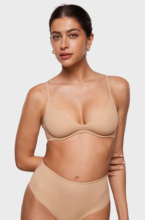 Unlined Plunge Bra