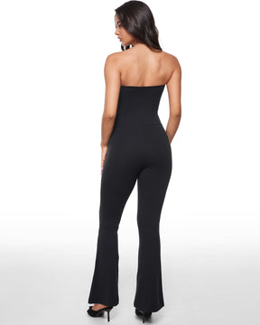 Natrelax™ Strapless Flare Legging Jumpsuit