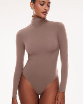 Turtleneck Long Sleeve Bodysuit