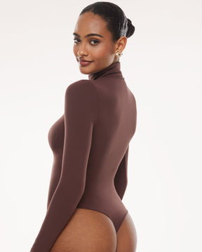 Turtleneck Long Sleeve Bodysuit