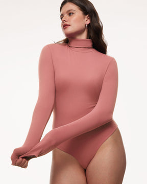 Turtleneck Long Sleeve Bodysuit