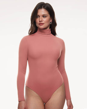 Turtleneck Long Sleeve Bodysuit