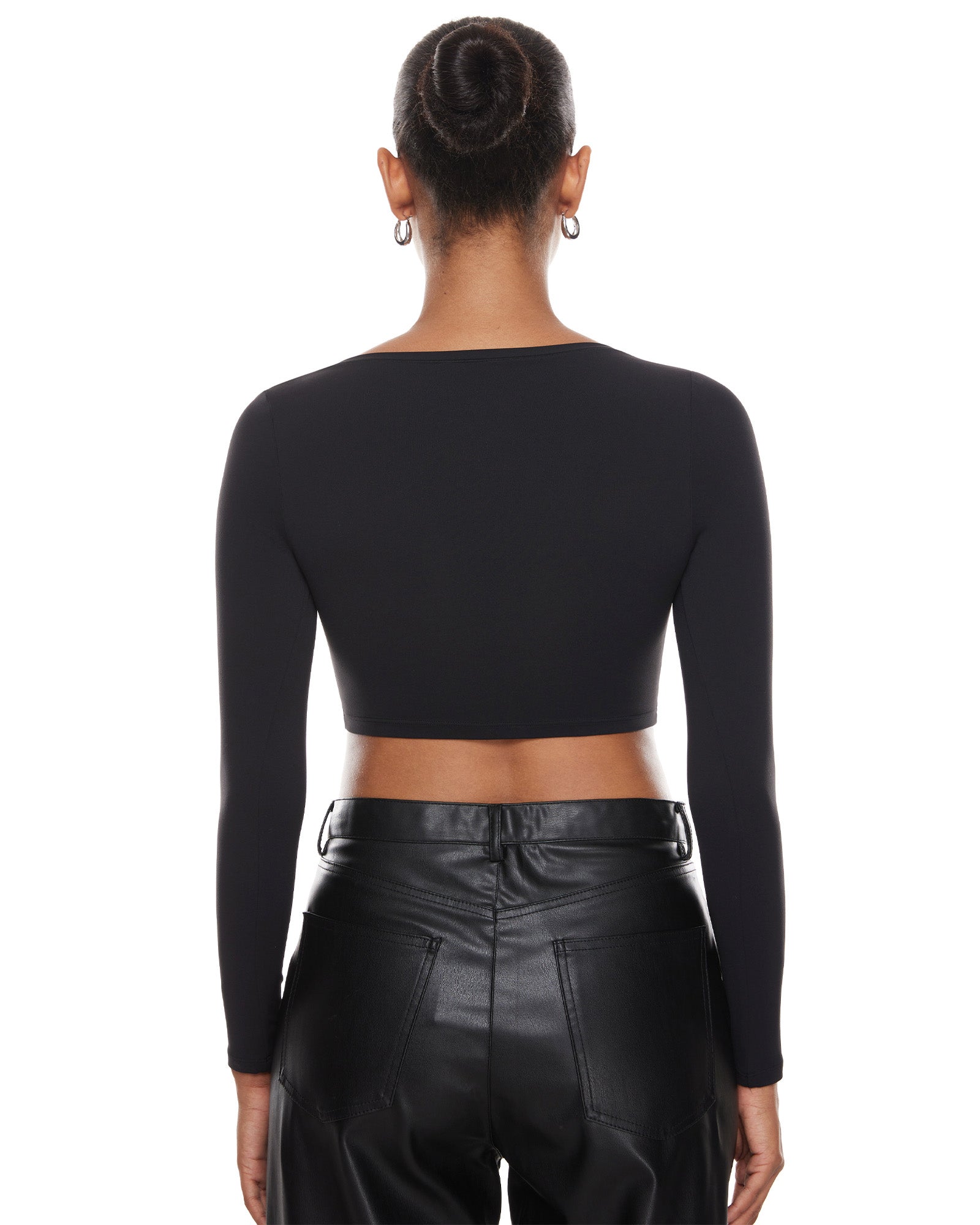 Natrelax™ Basic Long Sleeve Crop Top