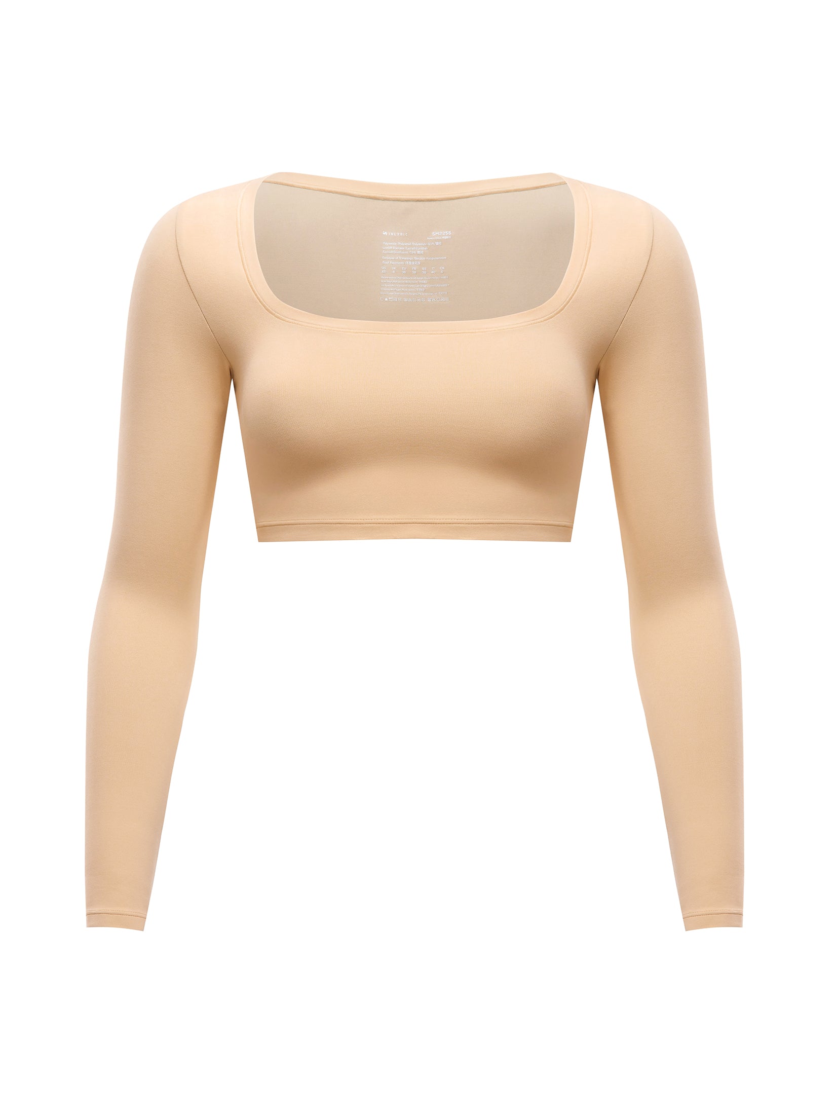 Natrelax™ Basic Long Sleeve Crop Top