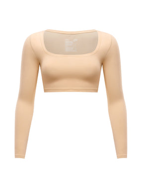 Natrelax™ Basic Long Sleeve Crop Top