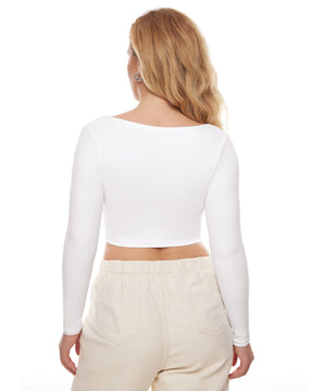 Natrelax™ Basic Long Sleeve Crop Top