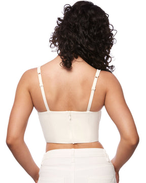 Natrelax™ Matte Faux Leather Crop Top