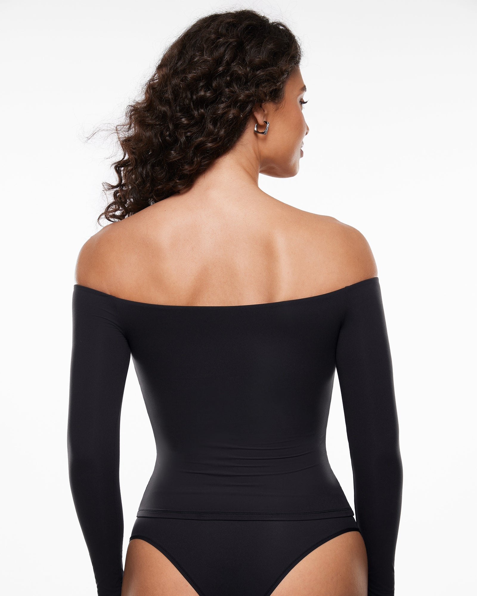 Off The Shoulder Long Sleeve Top