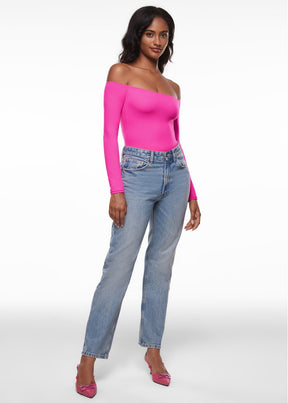 Off The Shoulder Long Sleeve Top
