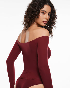 Off The Shoulder Long Sleeve Top