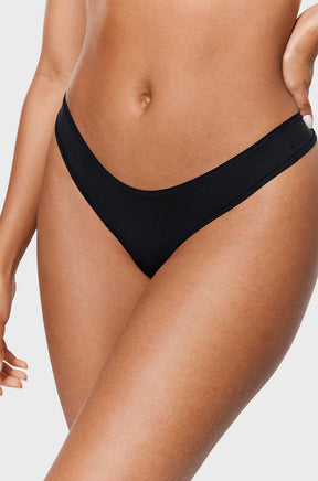 V-shaped Low Rise Thongs 3 Pack