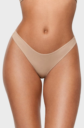V-shaped Low Rise Thongs 3 Pack