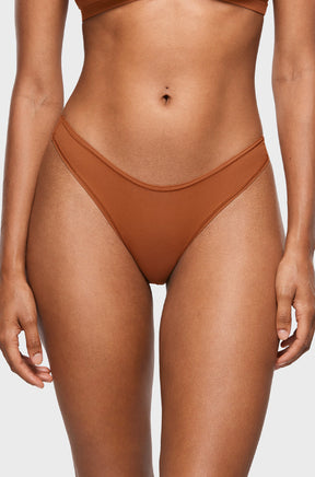 V-shaped Low Rise Thongs 3 Pack