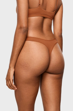 V-shaped Low Rise Thongs 3 Pack