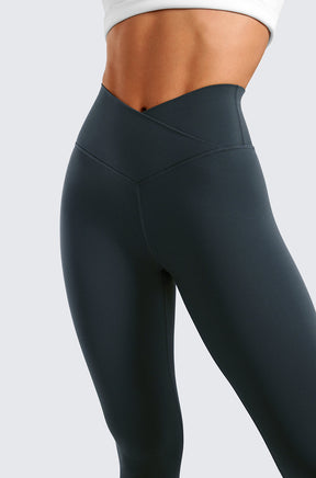 V Cross Waist Leggings 25"