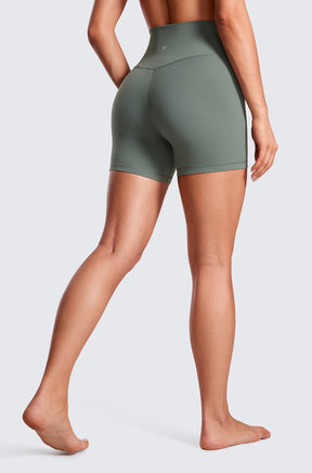 V Cross High Waisted Shorts 5"