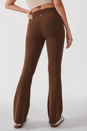 V Cross Waist Flare Leggings 31”
