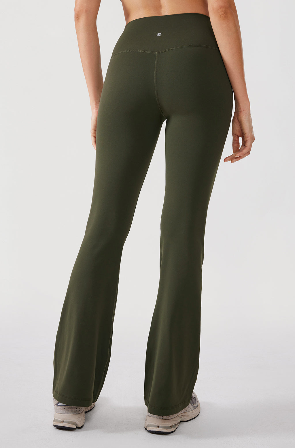V Cross Waist Flare Leggings 31”