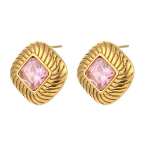 Brincos Luxuosos Zircão