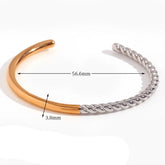 Pulseira Dois Tons