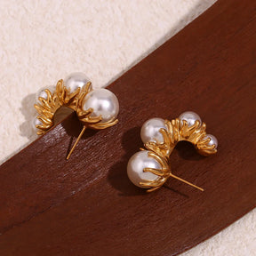 Brincos Pérola Elegância