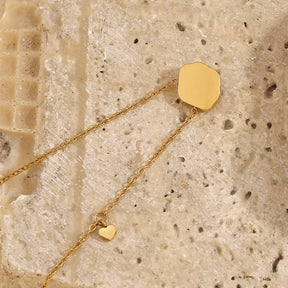 Colar Concha Dourado