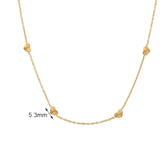 Colar Coração Dourado