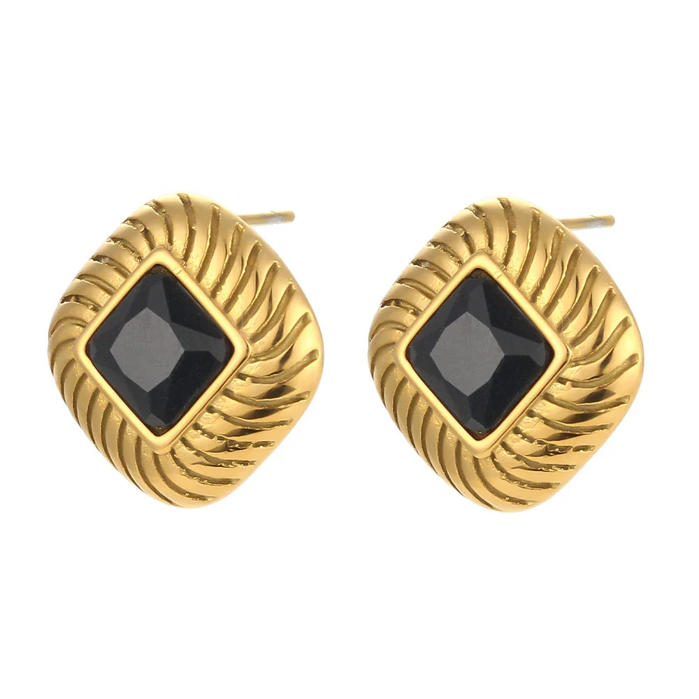 Brincos Luxuosos Zircão