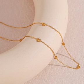 Colar Coração Dourado