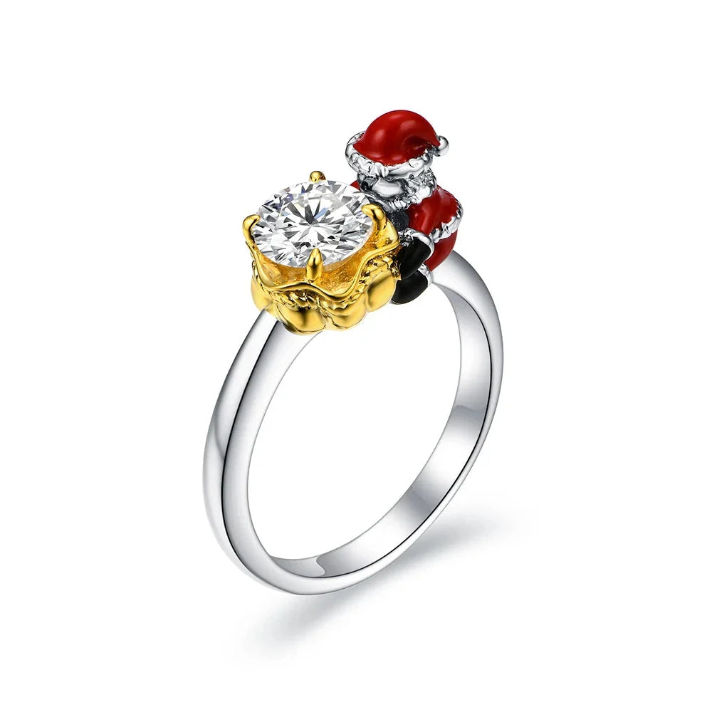 Anel Luxo Moissanite