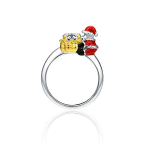 Anel Luxo Moissanite