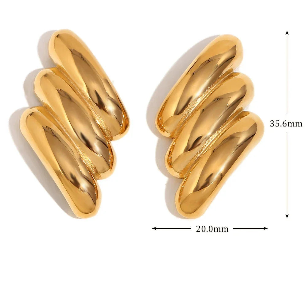Brinco Relâmpago Dourado