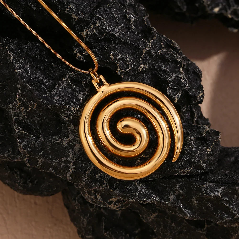 Colar Espiral Cobra