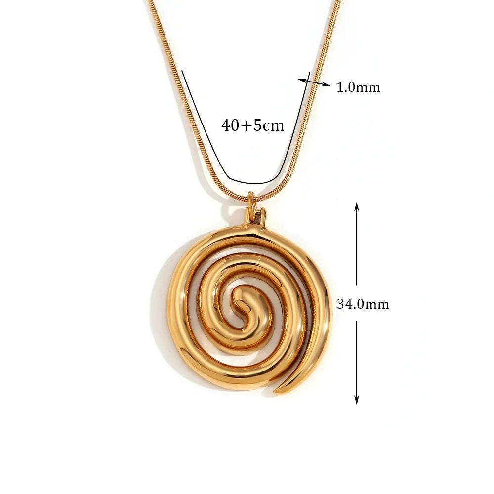 Colar Espiral Cobra