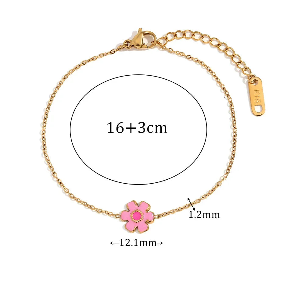 Pulseira Encanto Flor
