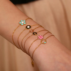 Pulseira Encanto Flor