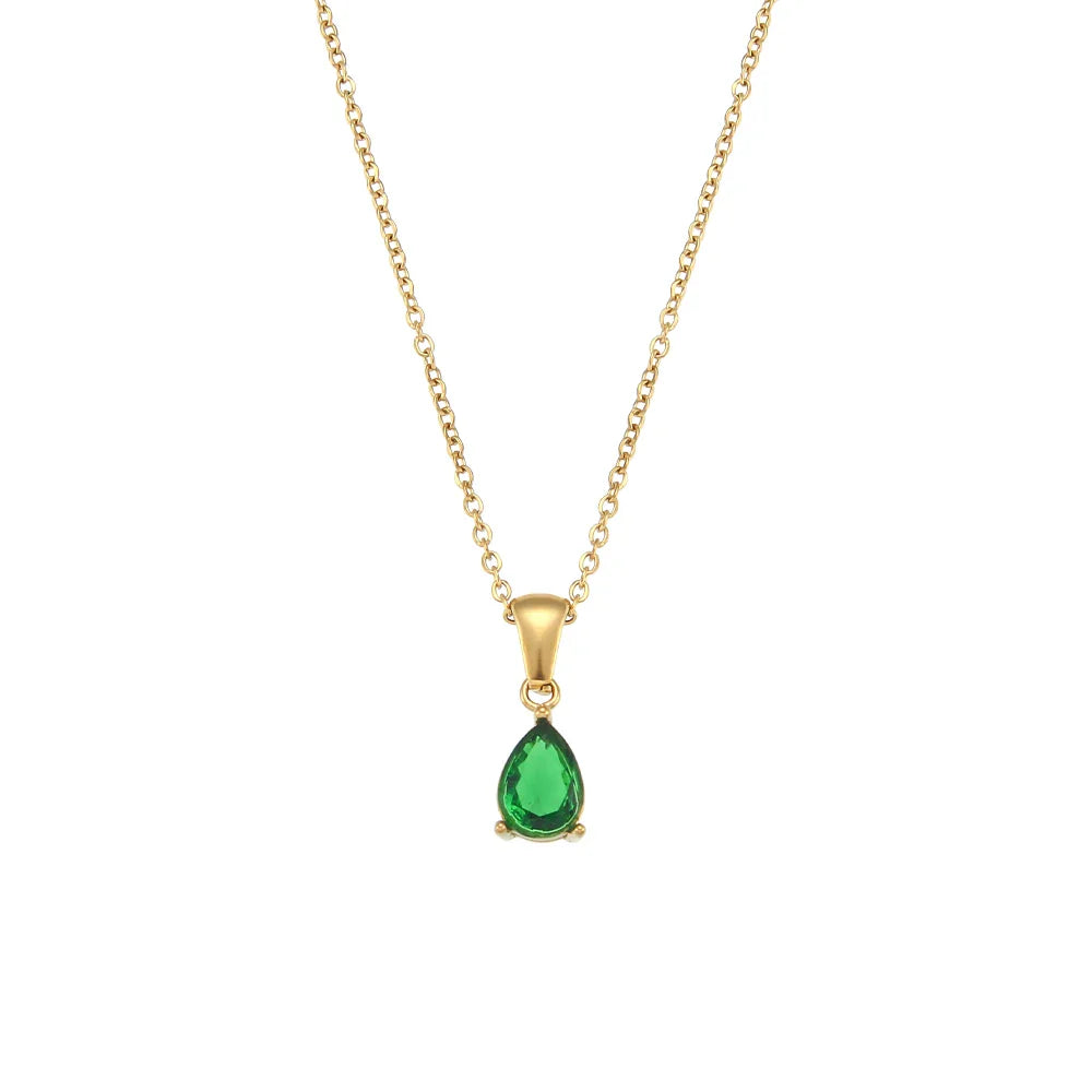Colar Cristal Waterdrop