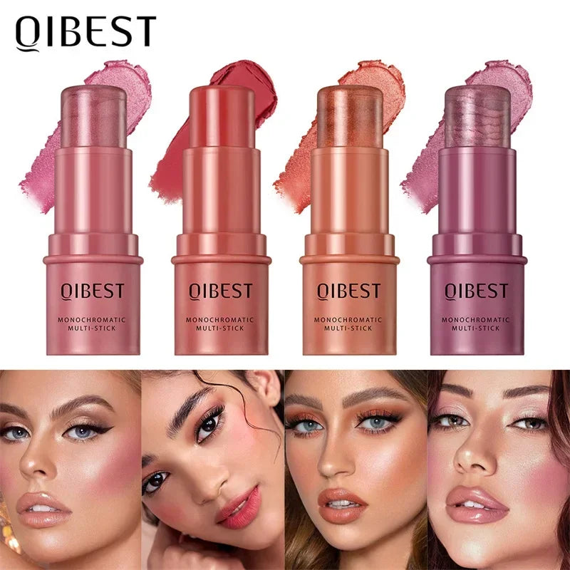 Bastão 3 em 1: Batom, Blush e Sombra