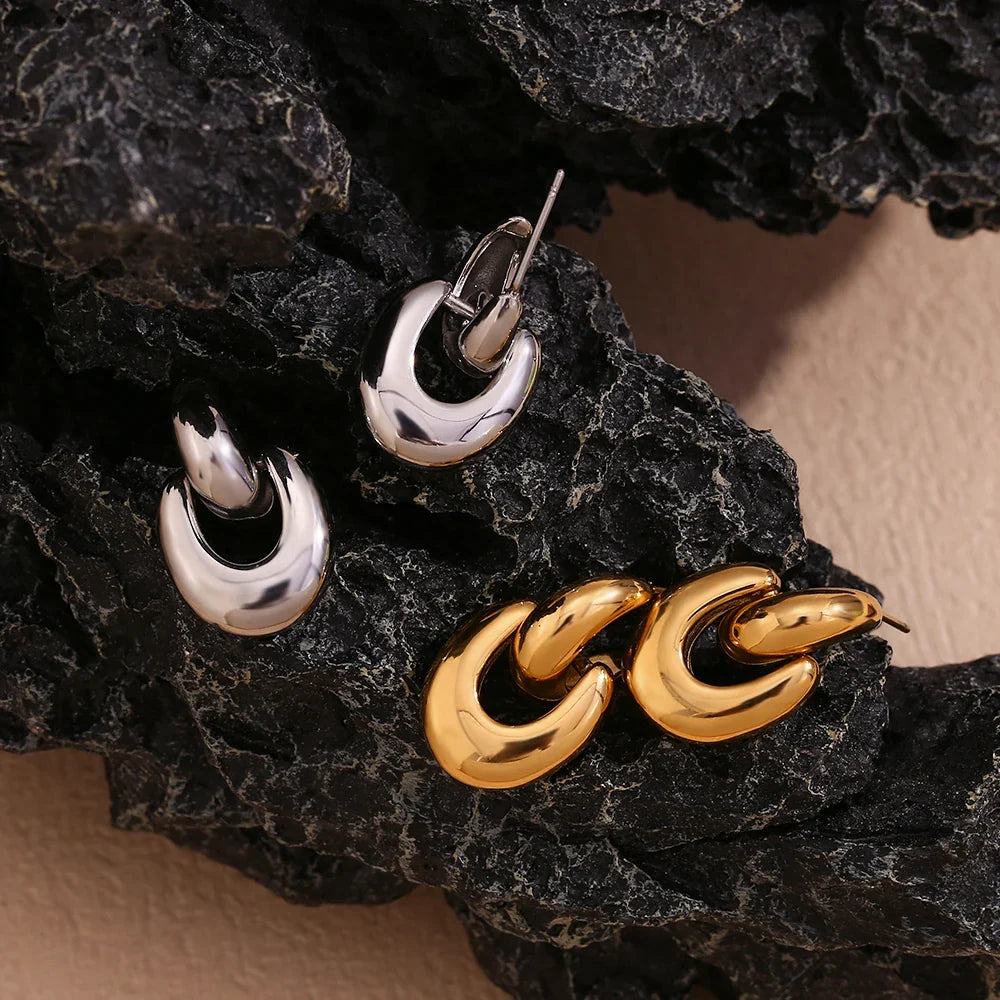 Brincos Design Curvo