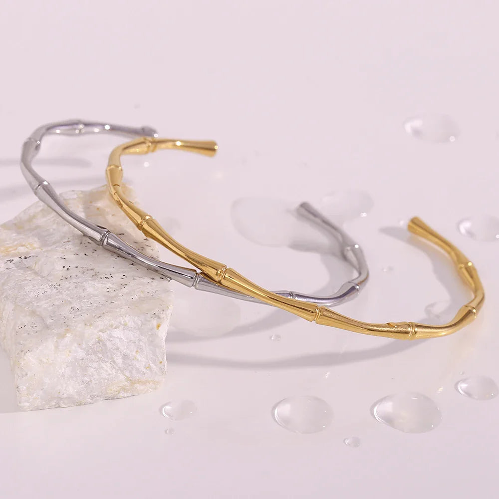Pulseira Elegante Bambu
