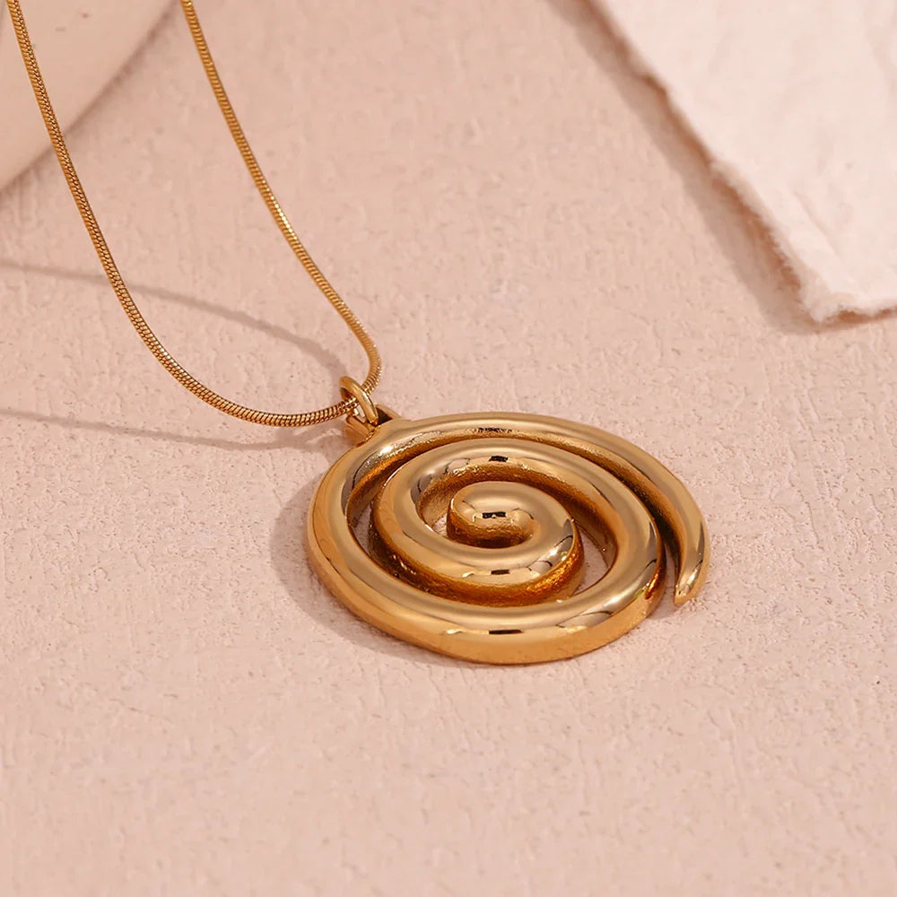 Colar Espiral Cobra