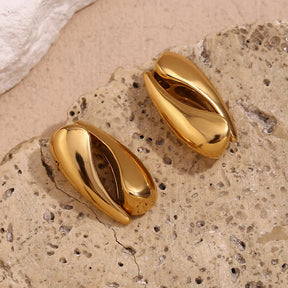 Brincos Dourado Inoxidável