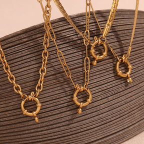 Colar Elegância Circular