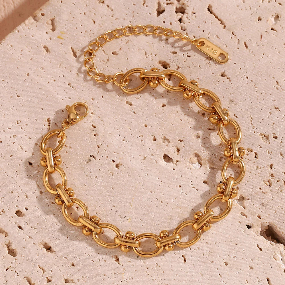 Pulseira Flor Oval